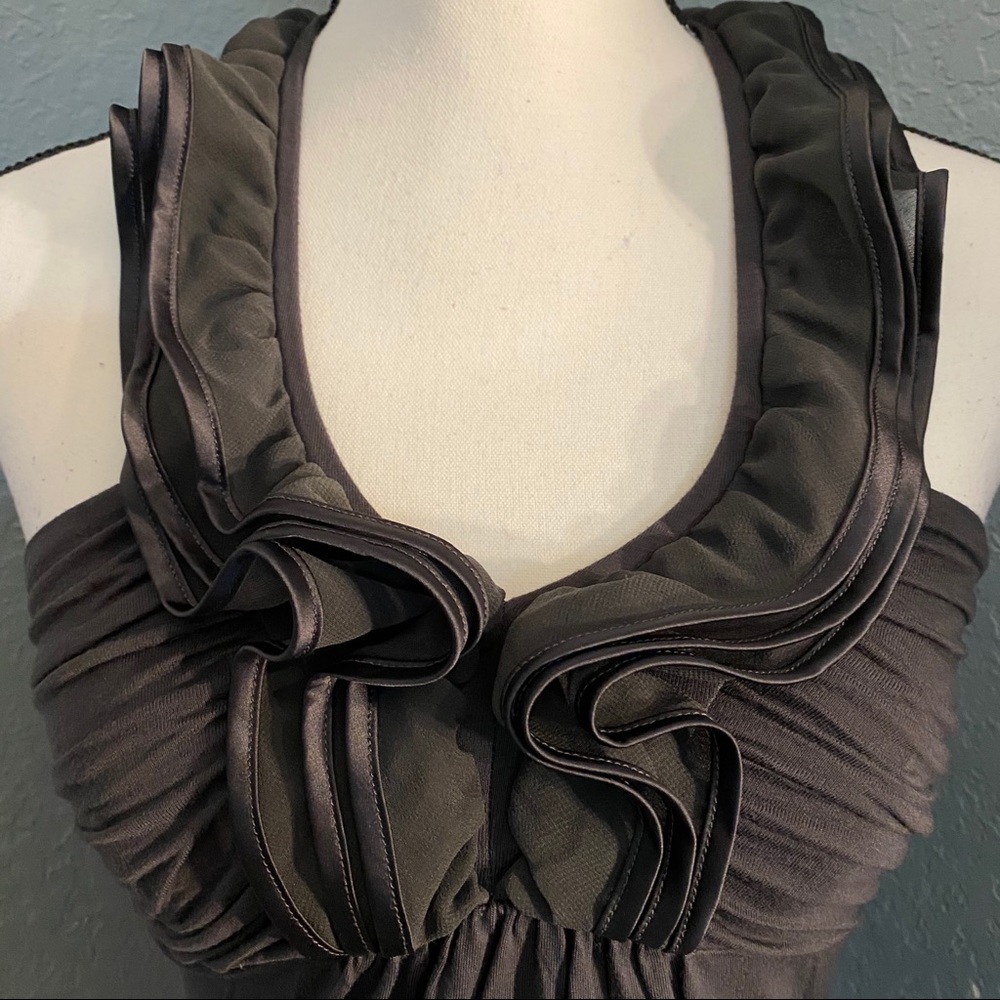 Express cotton Top with ruffled neckline - Picture 2 of 7